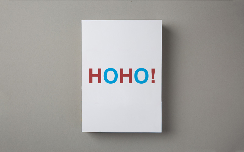 Cartolina HoHoHo